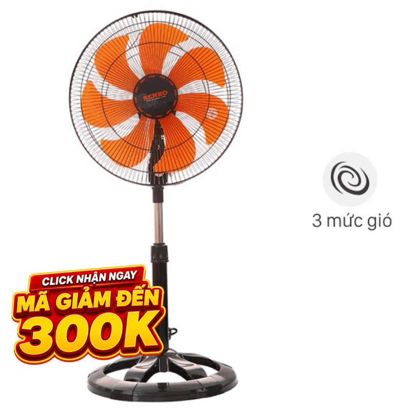 Quạt lửng Senko  7 cánh LTS1636 65W