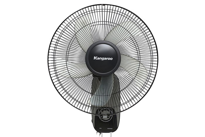 Quạt treo tường Kangaroo 5 cánh KG723 55W Màu Xám