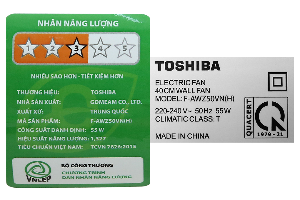 Quạt treo Toshiba F-AWZ50VN(H)