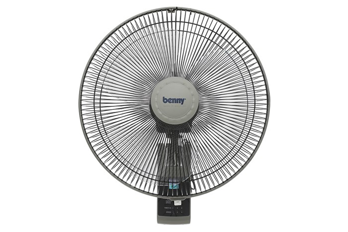 Quạt treo tường Benny 3 cánh FMW16 50W Màu Ghi