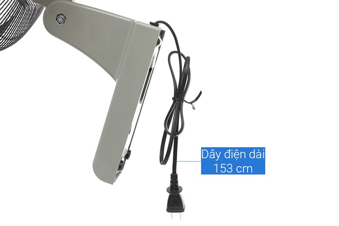 Quạt treo tường Benny 3 cánh FMW16 50W Màu Ghi