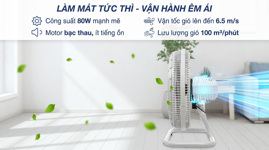 Quạt sàn Asia 6 cánh VY636790 80W