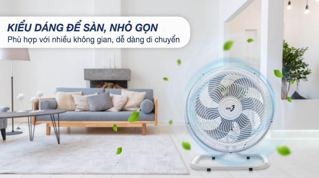 Quạt sàn Asia 6 cánh VY636790 80W