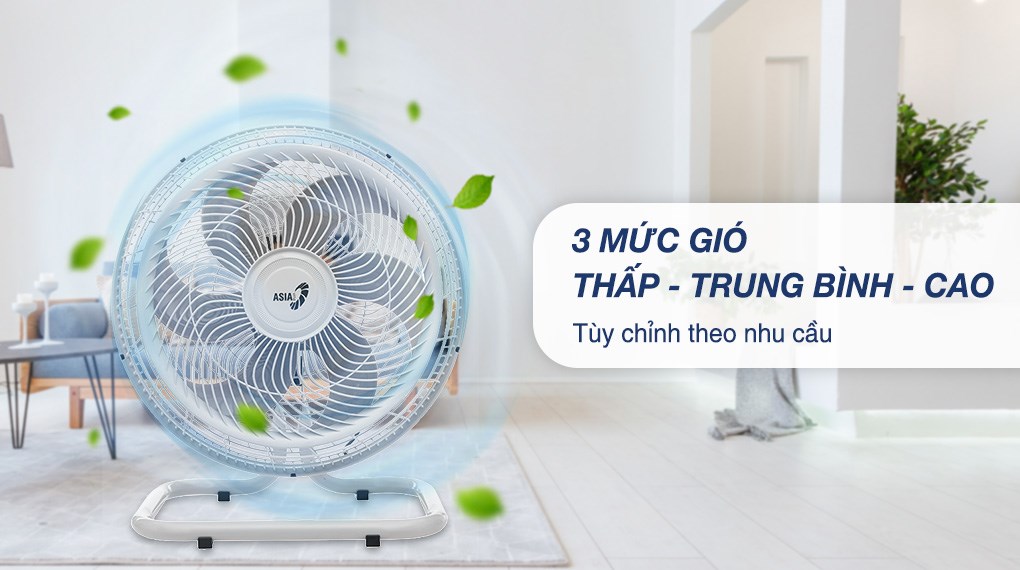 Quạt sàn Asia 6 cánh VY636790 80W