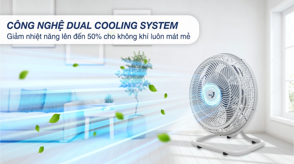 Quạt sàn Asia 6 cánh VY636790 80W