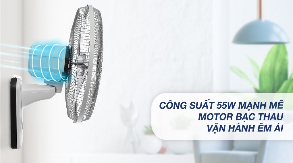 Quạt treo tường Asia 3 cánh VY357690 55W