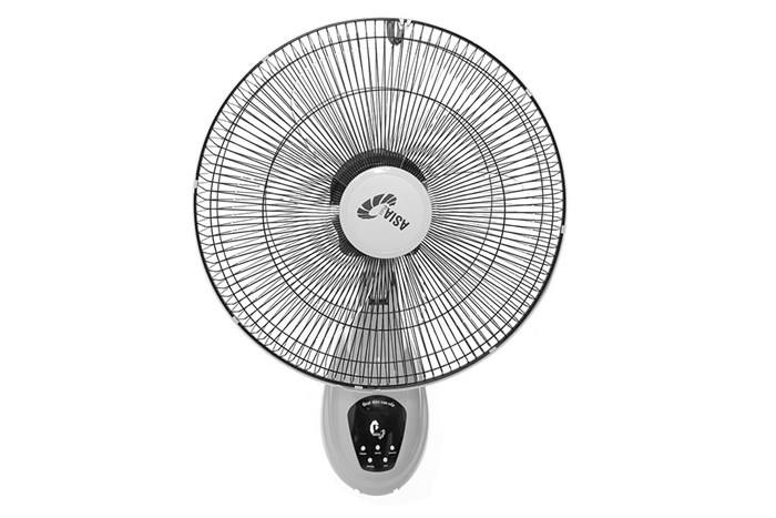 Quạt treo tường Asia 3 cánh VY377790 55W Màu Xám