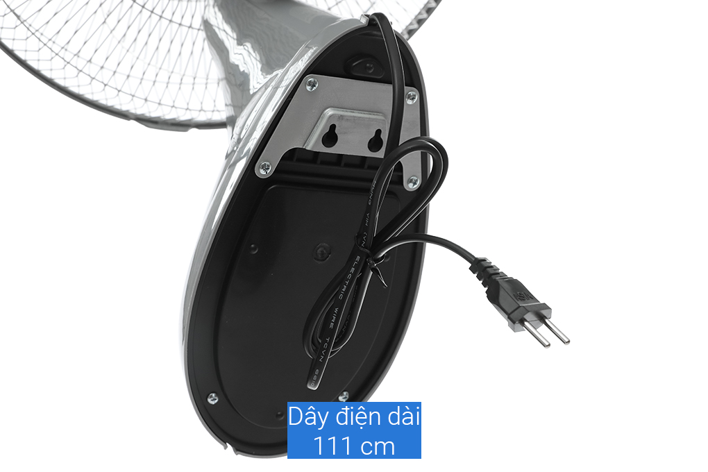 Quạt treo tường Asia 3 cánh VY377990 55W Màu Xám