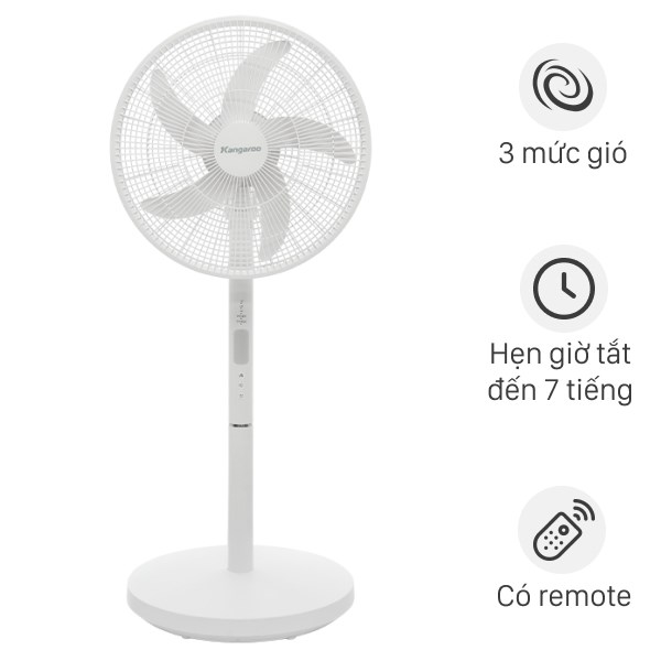 Quạt sạc điện Kangaroo KG739