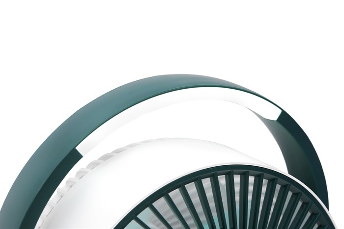Quạt sạc điện Sunhouse 5 cánh SHD7116 25W Màu Trắng - Xanh