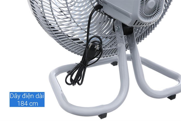 Quạt sàn Tefal 6 cánh VH686790 80W Màu Xám