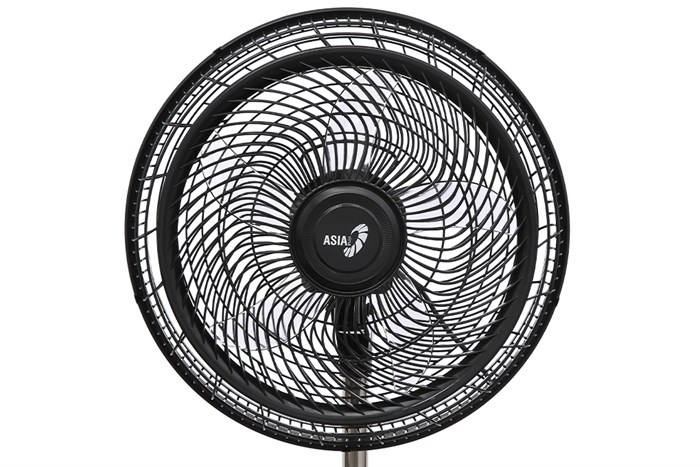 Quạt đứng Asia 5 cánh VY619990 55W Màu Đen
