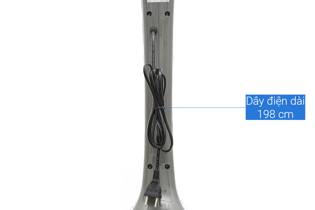 Quạt đứng Senko 7 cánh DR1608 65W Màu Xám