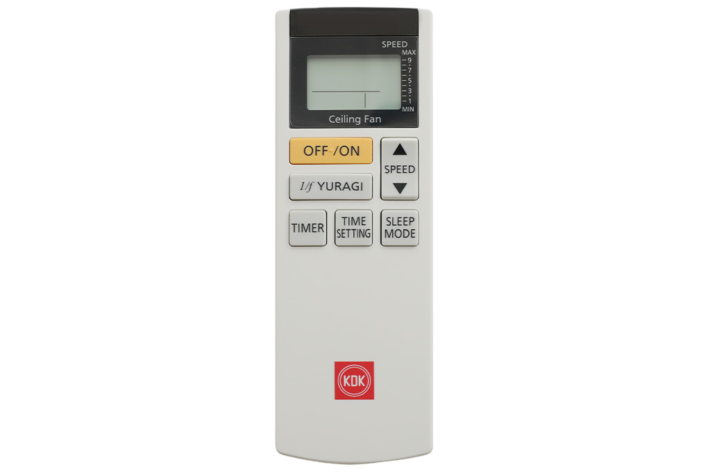 Quạt trần KDK T60DW(GY) - Remote điều khiển từ xa