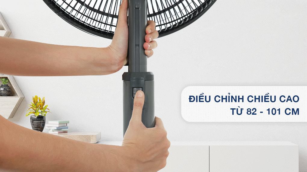 Quạt lửng Mitsubishi Electric 3 cánh R16A-GB CY-GY 45W