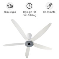 Quạt trần Panasonic 5 cánh F-60XDN-W 37W