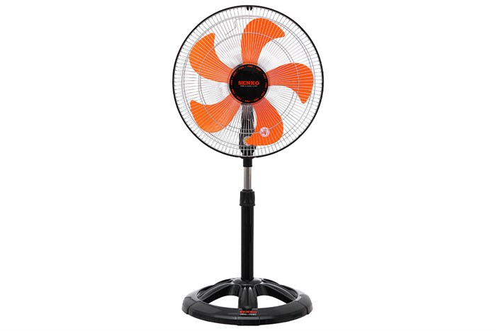 Quạt lửng Senko 5 cánh LTS1632 60W Màu Đen - Cam