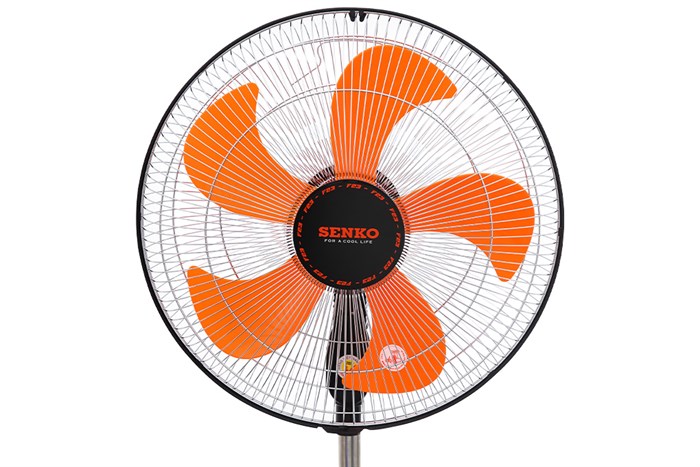 Quạt lửng Senko 5 cánh LTS1632 60W Màu Đen - Cam