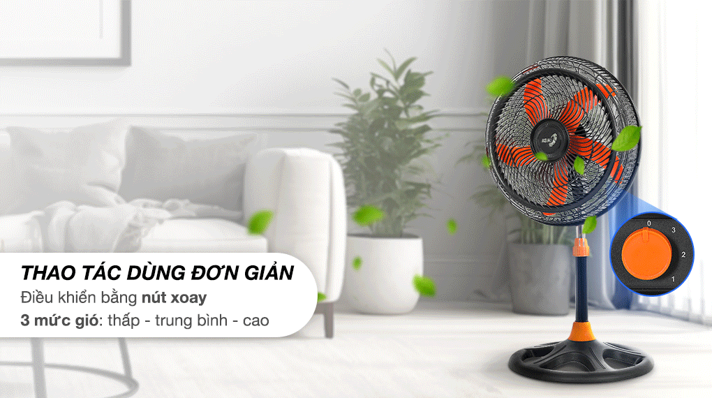 Quạt lửng Asia VY628890 75W
