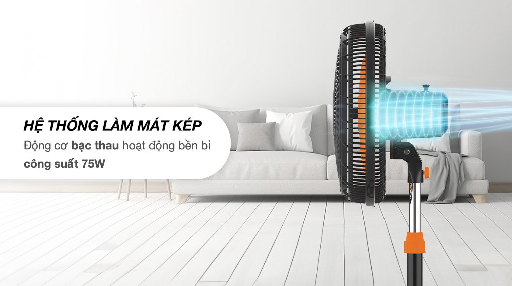 Quạt lửng Asia VY628890 75W