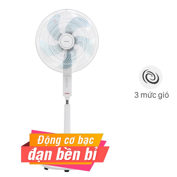 Quạt đứng Toshiba  5 cánh F-ASB50VN(W) 55W