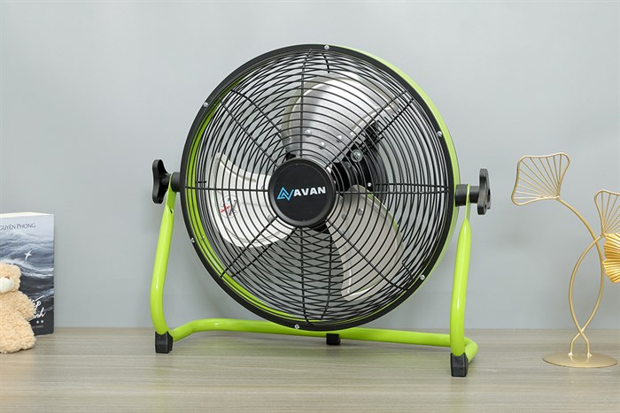 Quạt sạc điện AVAN 3 cánh AVF-C30DC 15W Màu Xanh lá