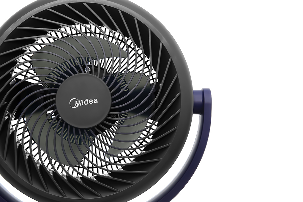 Quạt tuần hoàn Midea 3 cánh MFS070R0APBH 35W Màu Xanh đen