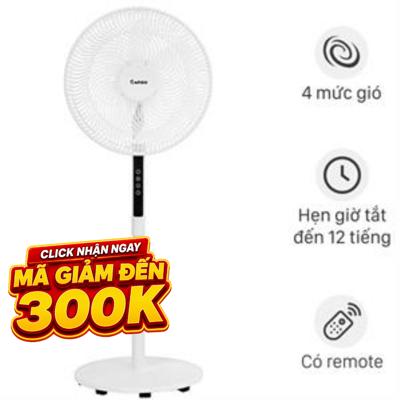 Quạt đứng Rapido  7 cánh RWF-16DWD 60W