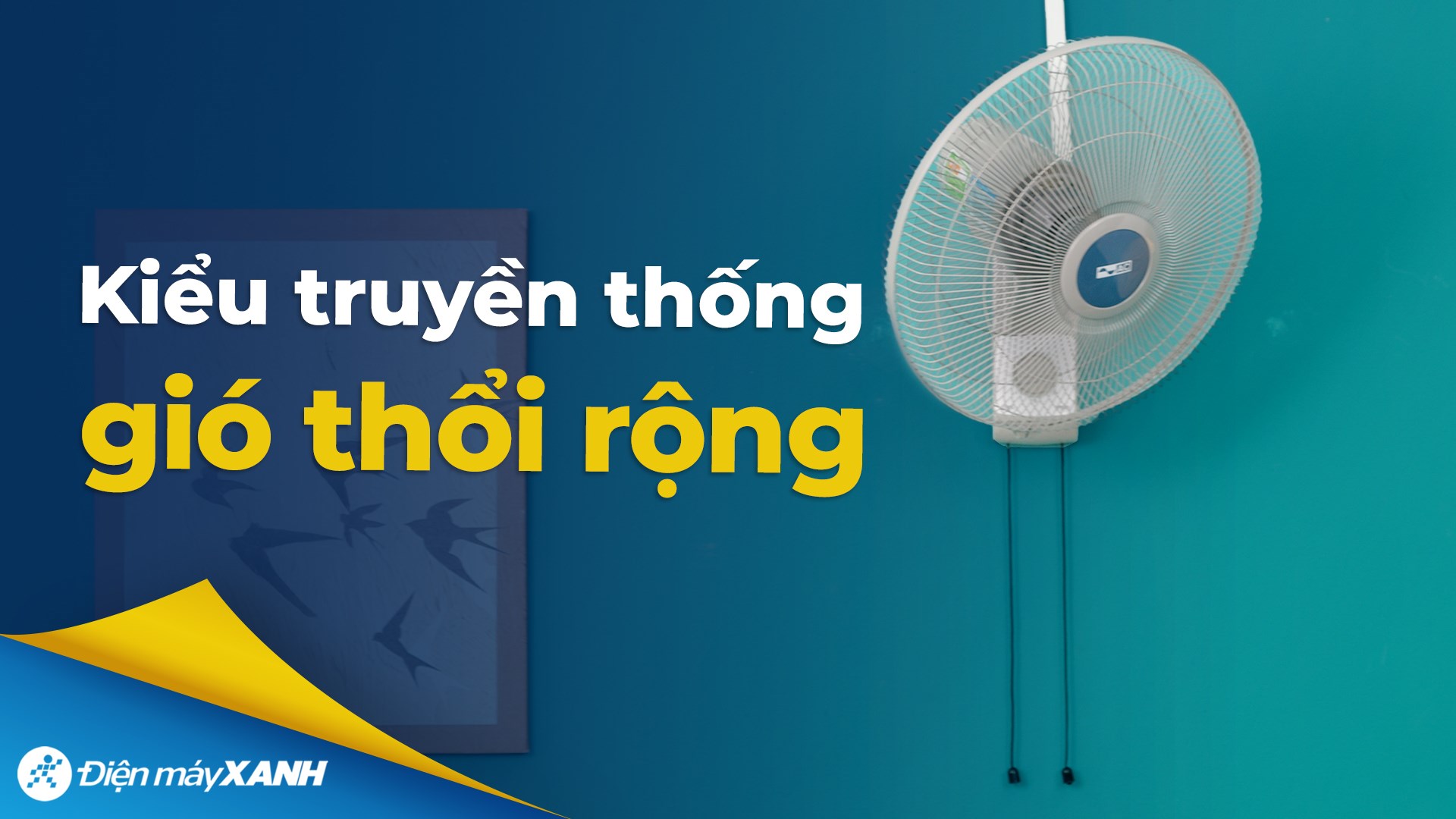 Quạt treo tường AC 3 cánh AWF03A163 55W