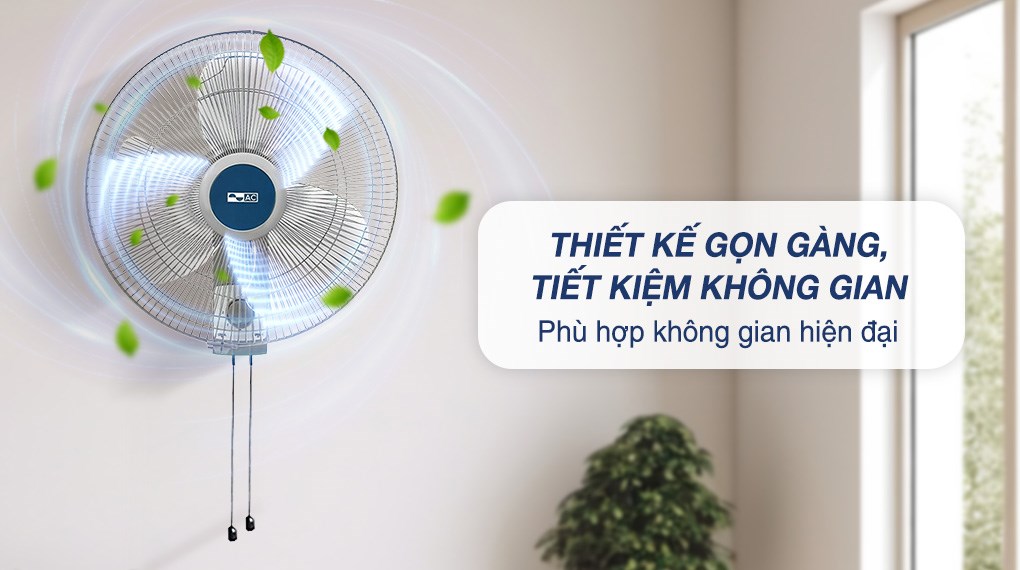 Quạt treo tường AC 3 cánh AWF03A163 55W