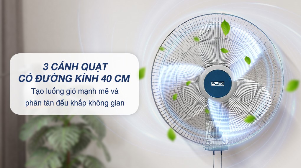 Quạt treo tường AC 3 cánh AWF03A163 55W
