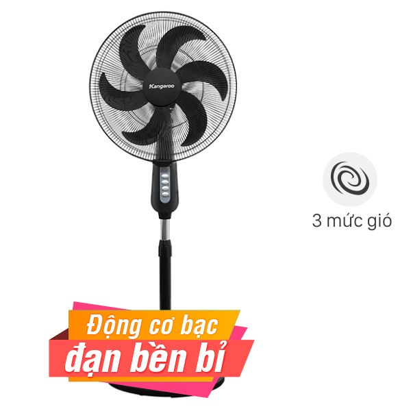 Quạt đứng Kangaroo  6 cánh KGEF06SM 90W
