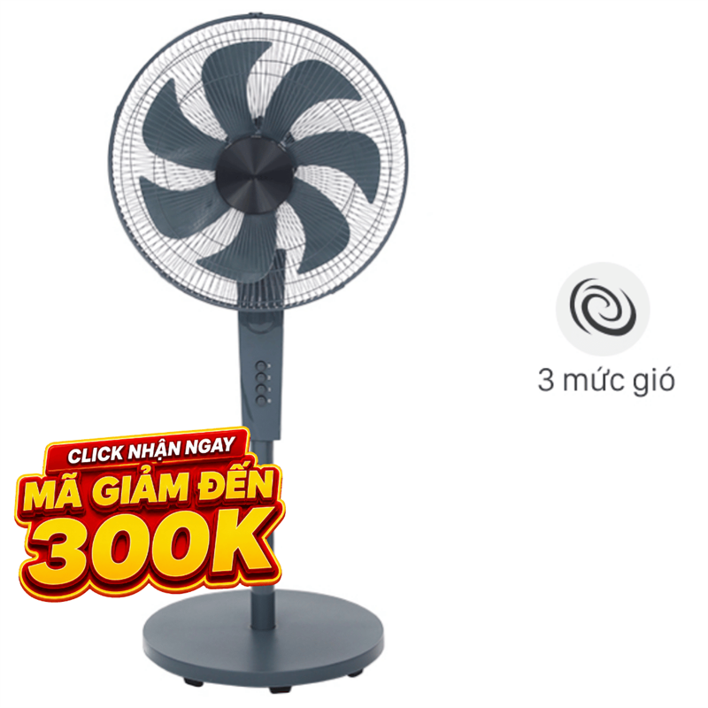 Quạt đứng Rapido  7 cánh RWF-16MGD 48W