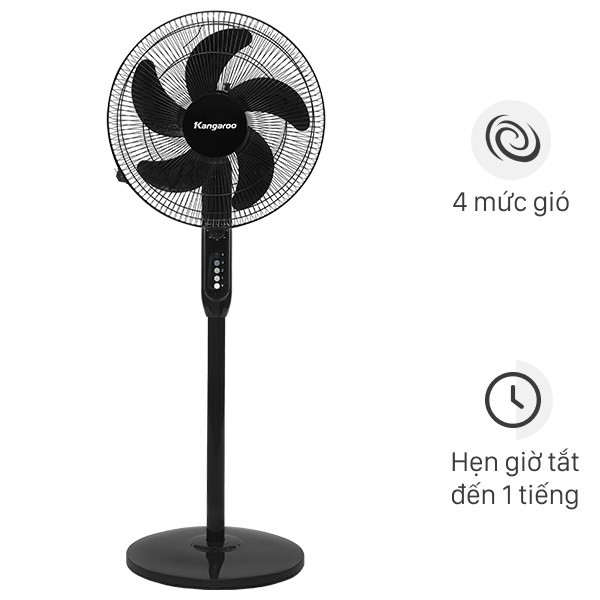 Quạt đứng Kangaroo 5 cánh KGEF05SM 55W