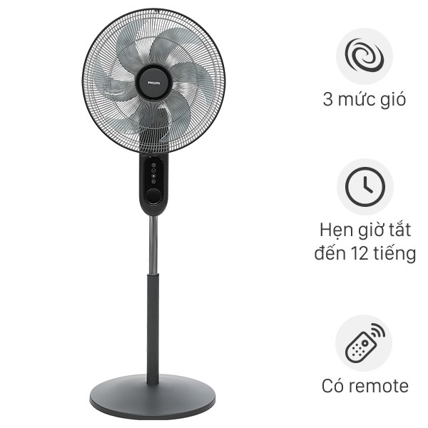 Quạt đứng Philips 6 cánh CX1520/01 47W