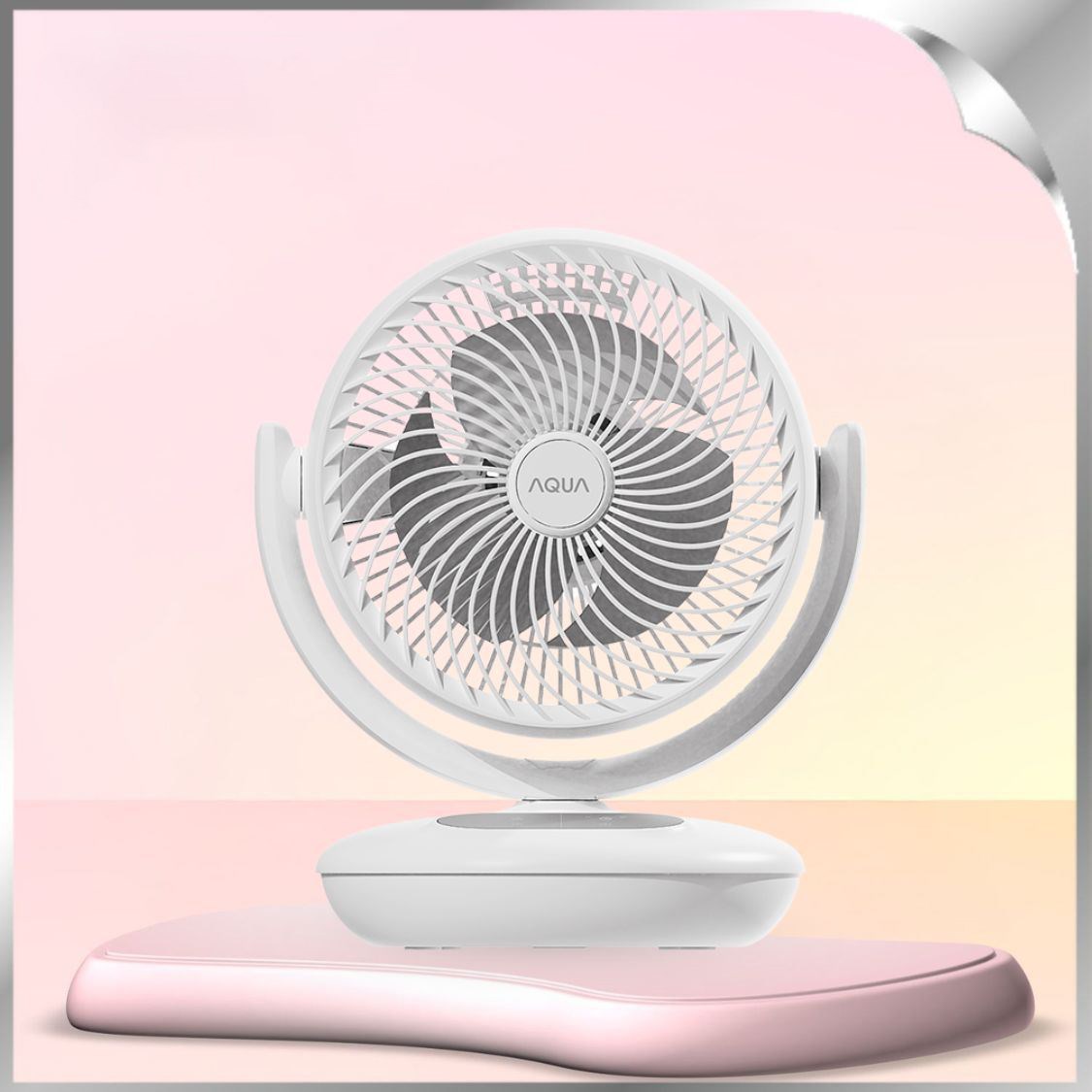 Quạt bàn AQUA 3 cánh AQS-FED2001R(W)-VN 35W