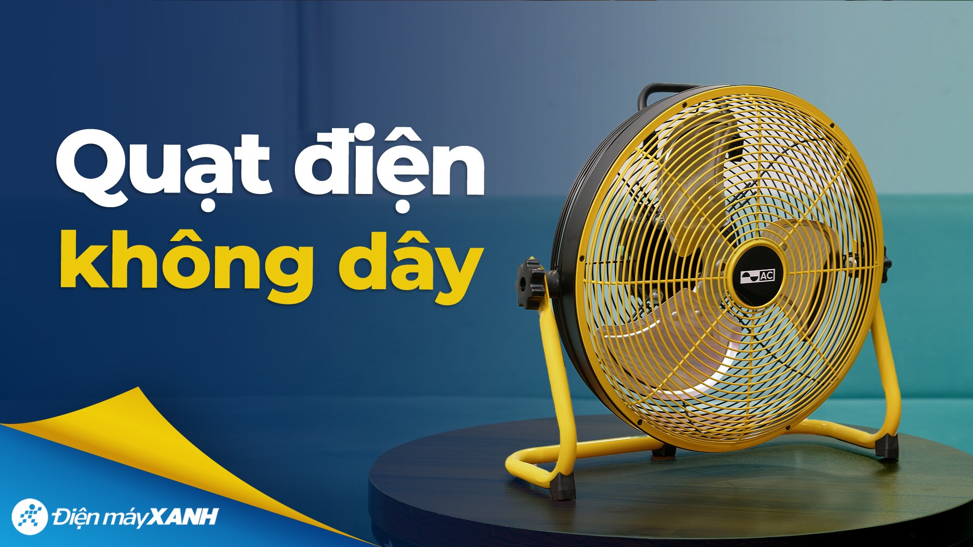 Quạt sạc điện AC 3 cánh ARF01D123 12W