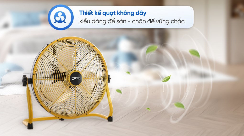 Quạt sạc điện AC 3 cánh ARF01D123 12W