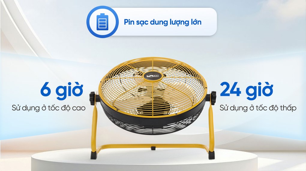 Quạt sạc điện AC 3 cánh ARF01D123 12W