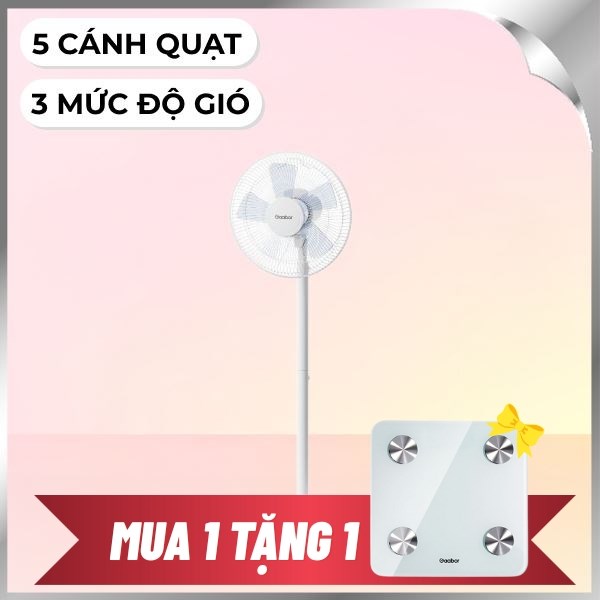 Quạt đứng Gaabor 5 cánh GFD-N400A02 45W