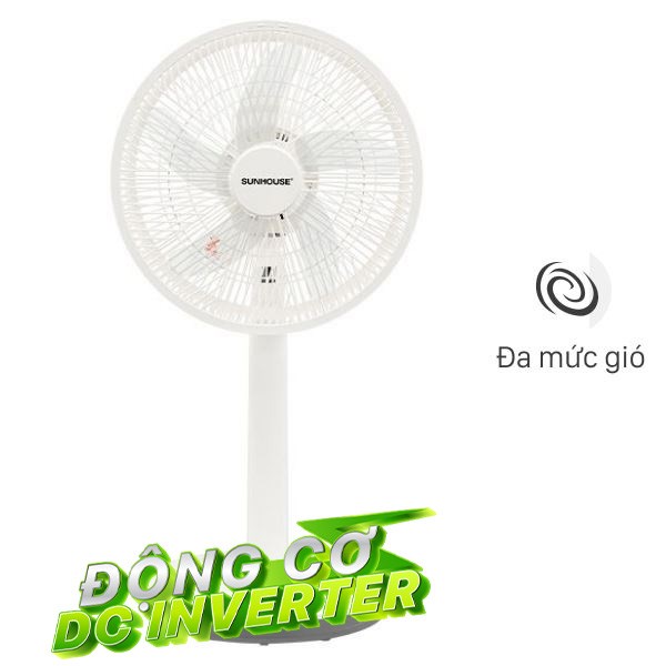 Quạt sạc điện Sunhouse  5 cánh SHD7221 15W