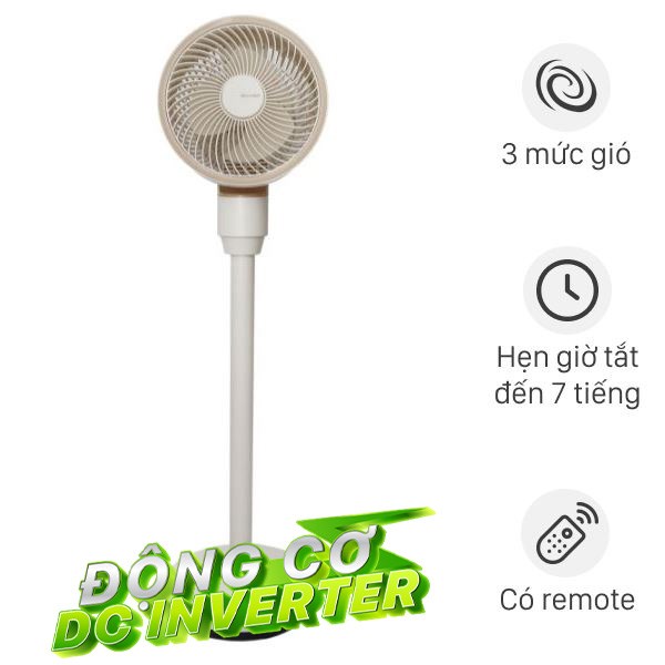 Quạt tuần hoàn Sharp  3 cánh PJ-CD603V-C 24W