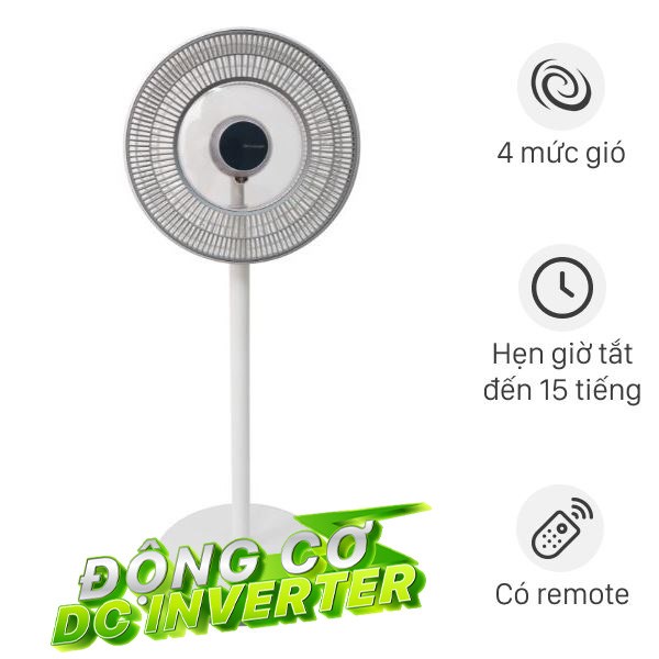 Quạt tuần hoàn Sharp  9 cánh PJ-CD404V-W 24W