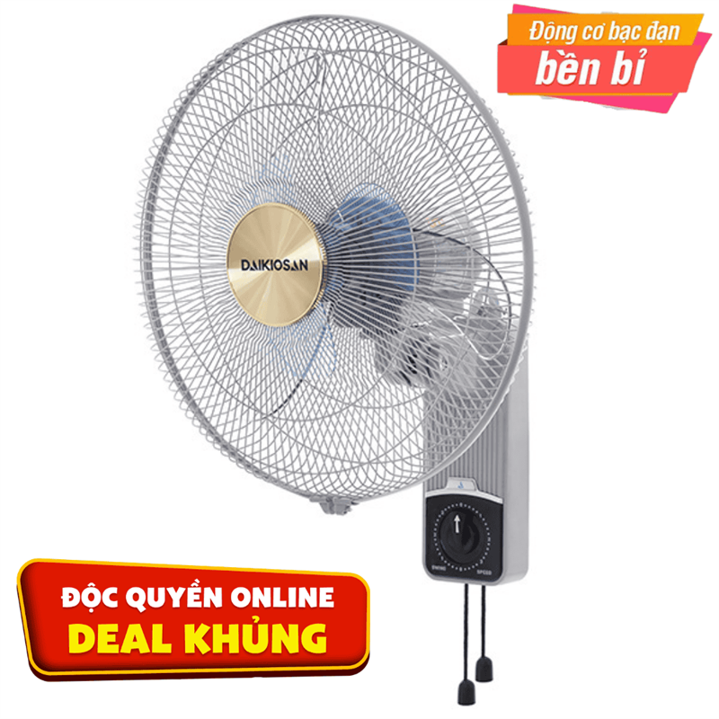Quạt treo tường Daikiosan  6 cánh DQ120 55W