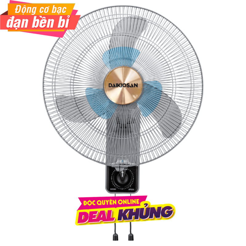 Quạt treo tường Daikiosan  6 cánh DQ120 55W