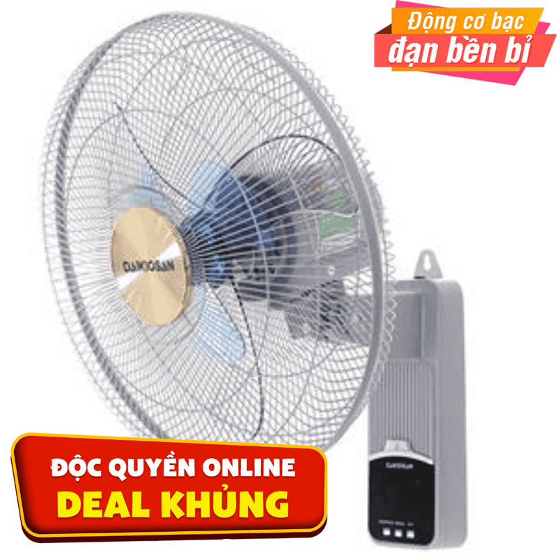 Quạt treo tường Daikiosan  6 cánh DQ121 55W