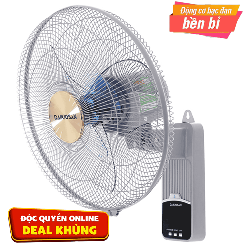 Quạt treo tường Daikiosan  6 cánh DQ121 55W