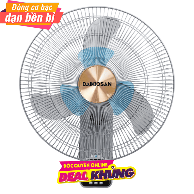 Quạt treo tường Daikiosan  6 cánh DQ121 55W