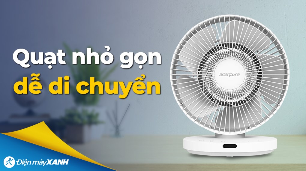 Quạt tuần hoàn Acerpure Cozy F3 5 cánh AF533-20W 27W
