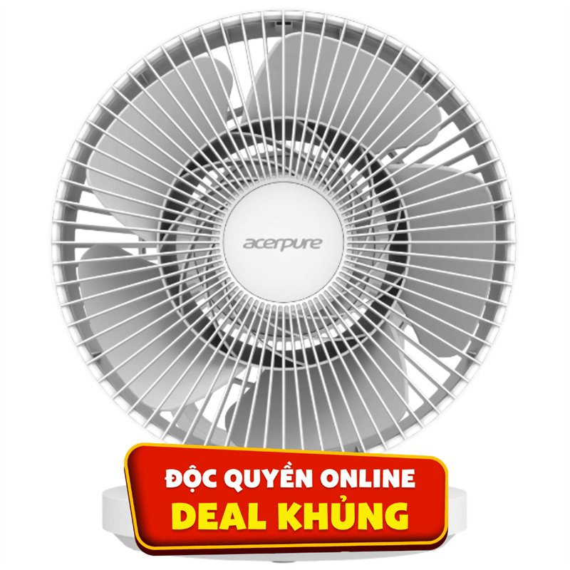 Quạt tuần hoàn Acerpure Cozy F3 5 cánh DC inverter AF533-20W 27W